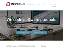 Tablet Screenshot of inspirelabs.pl